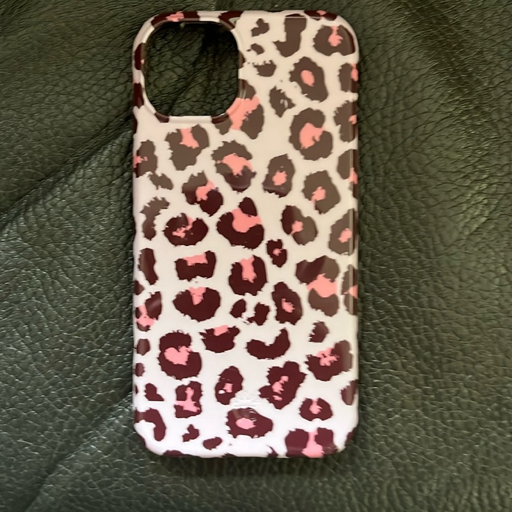 Velvet Caviar iPhone 13 purple leopard phone case